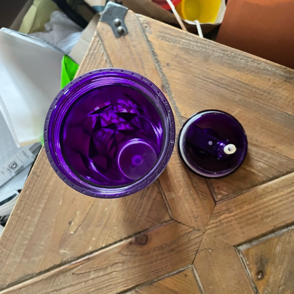 Purple walk to end lupus now thermos tumbler - Picture 5 of 5